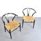 Wishbone Chairs by Hans J. Wegner for Carl Hansen & Søn, 1960s, Set of 2 5