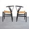 Wishbone Chairs by Hans J. Wegner for Carl Hansen & Søn, 1960s, Set of 2 6