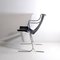 Leather Rocking Chair with Steel Structure, 1960s, Image 2