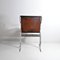 Leather Rocking Chair with Steel Structure, 1960s, Image 5