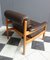 Brown Leather Relax Chair, 1960s 11