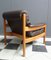 Brown Leather Relax Chair, 1960s 12