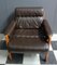 Brown Leather Relax Chair, 1960s 6