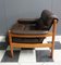 Brown Leather Relax Chair, 1960s 8