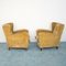 Samt Sofas, 1950er, 3er Set 7