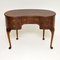 Queen Anne Style Mahogany Kidney Desk / Dressing Table, 1920s, Image 1