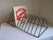 Vintage Metal Vinyl Record Container / Shelf, 1970s, Image 11