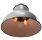 Mid-Century Grey Enamel Vintage Industrial Pendant Light from Philips, Image 3