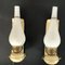 Vintage Italian Brass and Opaline Sconces, 1950s, Set of 2, Image 5