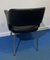 Black Leatherette Armchairs, 1970s, Set of 4 2