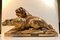 French L'Affut Art Deco Sculpture of Lions by A. Martinez, Paris 1924 2