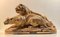 French L'Affut Art Deco Sculpture of Lions by A. Martinez, Paris 1924 1