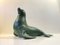 Vintage Bronze Sculpture of a Seal, 1970s 3