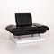 Rossini Black Leather Armchair from Koinor 3