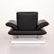 Rossini Black Leather Armchair from Koinor 11