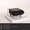 Rossini Black Leather Ottoman from Koinor, Image 2