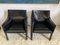 414 Lounge Chairs by Mario Bellini for Cassina, 1980s, Set of 2 3