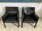 414 Lounge Chairs by Mario Bellini for Cassina, 1980s, Set of 2, Image 3