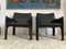 414 Lounge Chairs by Mario Bellini for Cassina, 1980s, Set of 2 4