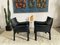 414 Lounge Chairs by Mario Bellini for Cassina, 1980s, Set of 2 17