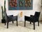 414 Lounge Chairs by Mario Bellini for Cassina, 1980s, Set of 2 22