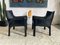 414 Lounge Chairs by Mario Bellini for Cassina, 1980s, Set of 2 8