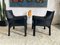 414 Lounge Chairs by Mario Bellini for Cassina, 1980s, Set of 2, Image 8