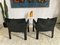 414 Lounge Chairs by Mario Bellini for Cassina, 1980s, Set of 2 19