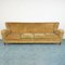 Wood and Velvet Sofa, 1950s, Image 1
