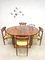 Vintage Danish Extendable Rosewood Dining Table 5