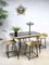 Vintage Glass Dining Table 3