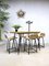 Vintage Glass Dining Table 2