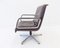 2000 Brown Leather Swivel Chair by Delta Design for Wilkhahn, 1960s, Image 7