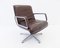 2000 Brown Leather Swivel Chair by Delta Design for Wilkhahn, 1960s 1