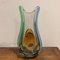 Blue and Green Murano Glass Vase, 1960s 7