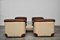 Leather Lounge Chairs & Table from Swan, 1970s, Set of 5, Image 11