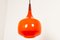 Lampe à Suspension Vintage en Verre Orange par Holmegaard, Danemark, 1960s 2