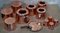 Antique Victorian Copper Jelly Moulds from W.S Jones Br, Downs Street London, Set of 12 1