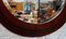 Victorian Mahogany Horseshoe Mirror 5