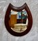 Espejo victoriano de caoba en forma de herradura, Imagen 1