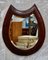 Espejo victoriano de caoba en forma de herradura, Imagen 2