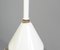 Mercury Glass & Enamel Pendant Lamp from Philips, 1920s 4