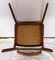 Solid Teak Side Chair With Black Leatherette, 1970s 9