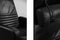 Butacas escandinavas de cuero negro de Ire Mobel AB, años 70. Juego de 2, Imagen 17