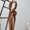 Mid-Century French Rope Ceiling Lamp by Adrien Audoux & Frida Minet 7