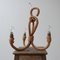 Mid-Century French Rope Ceiling Lamp by Adrien Audoux & Frida Minet, Image 3