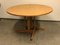 Danish Oak Round Dining Table, 1960s 1