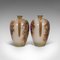 Ceramic Decorative Hand-Painted Wine Amphoras, England, 1950s, Set of 2 4