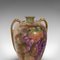 Ánforas de vino decorativas de cerámica pintadas a mano, años 50. Juego de 2, Imagen 8
