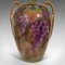Ánforas de vino decorativas de cerámica pintadas a mano, años 50. Juego de 2, Imagen 10